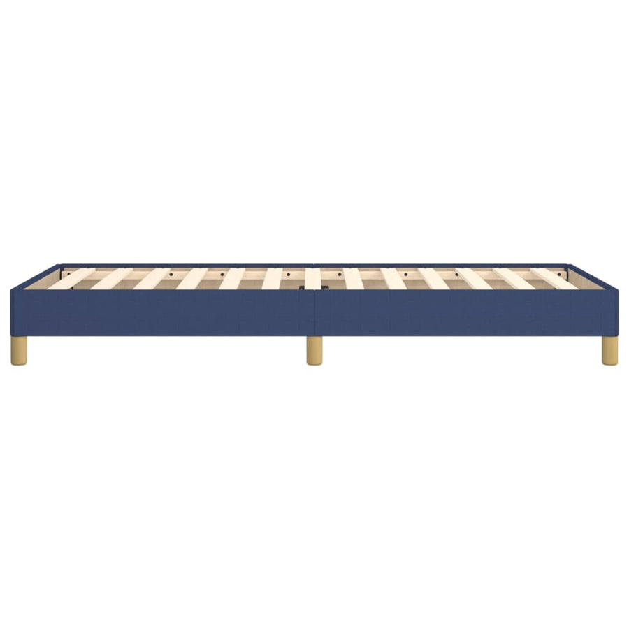 Bedframe Stof Blauw 90 x 200 cm 25 cm