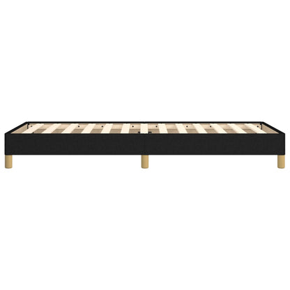 Bedframe Stof Zwart 100 x 200 cm 25 cm