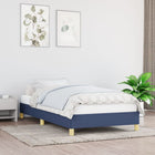 Bedframe Stof Blauw 100 x 200 cm 25 cm