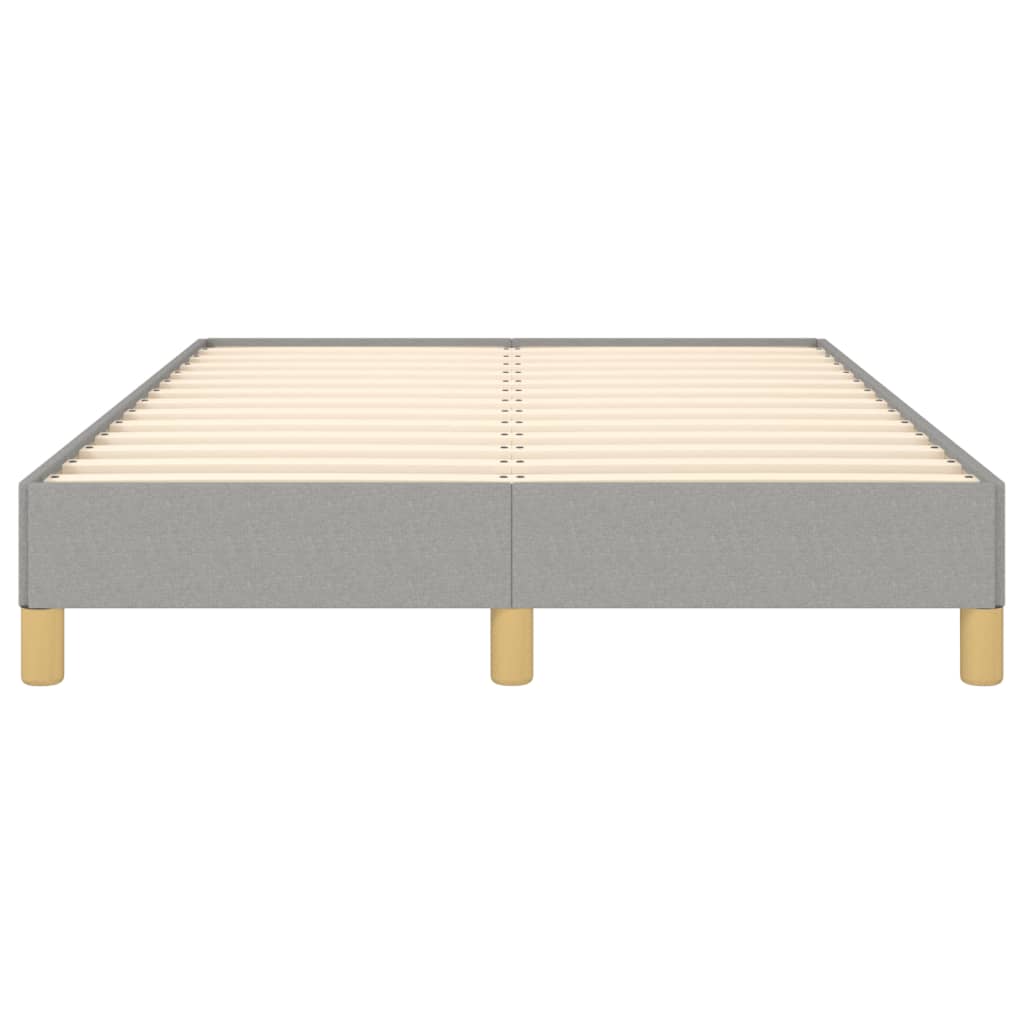 Bedframe Stof Lichtgrijs 120 x 200 cm 25 cm