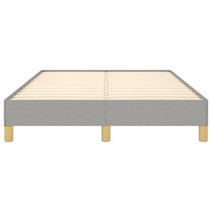 Bedframe Stof Lichtgrijs 120 x 200 cm 25 cm