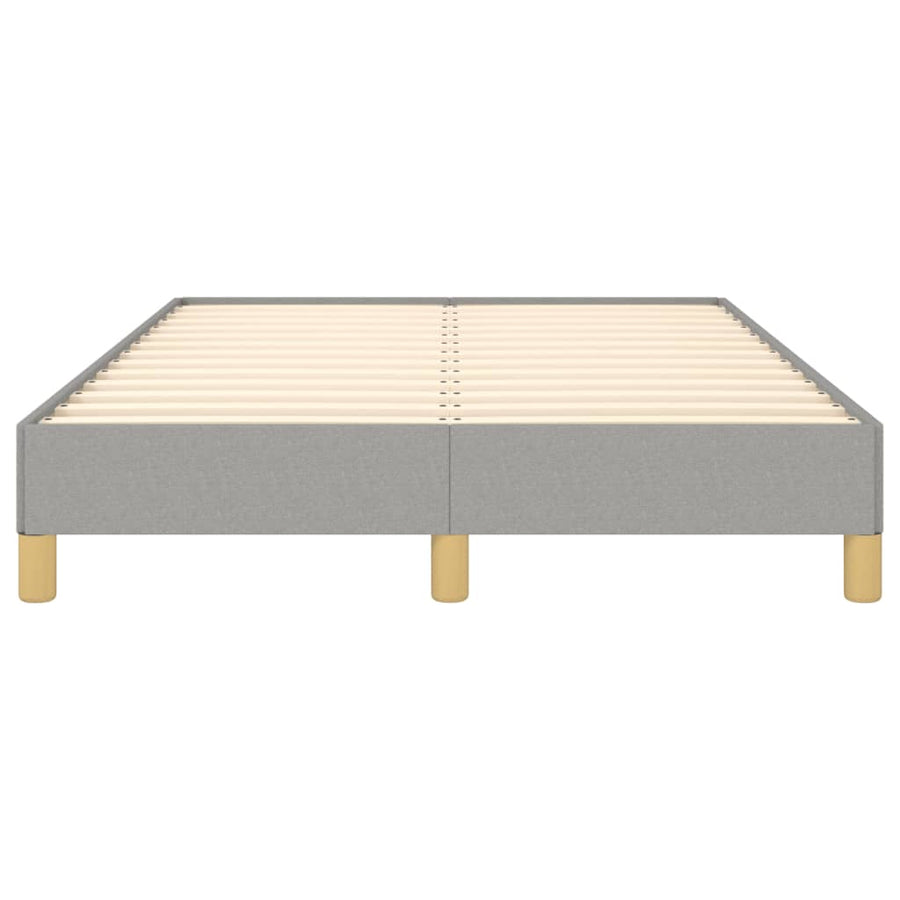 Bedframe Stof Lichtgrijs 120 x 200 cm 25 cm