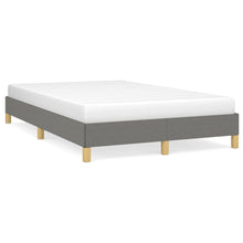 Bedframe Stof Donkergrijs 120 x 200 cm 25 cm