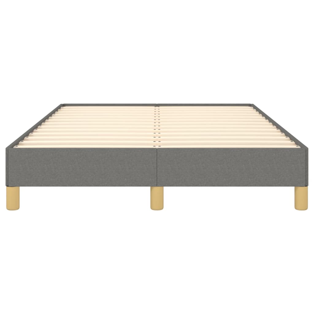 Bedframe Stof Donkergrijs 120 x 200 cm 25 cm