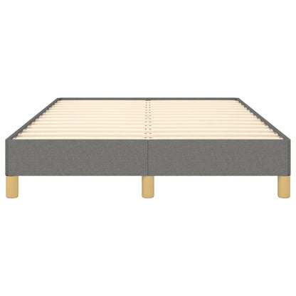 Bedframe Stof Donkergrijs 120 x 200 cm 25 cm