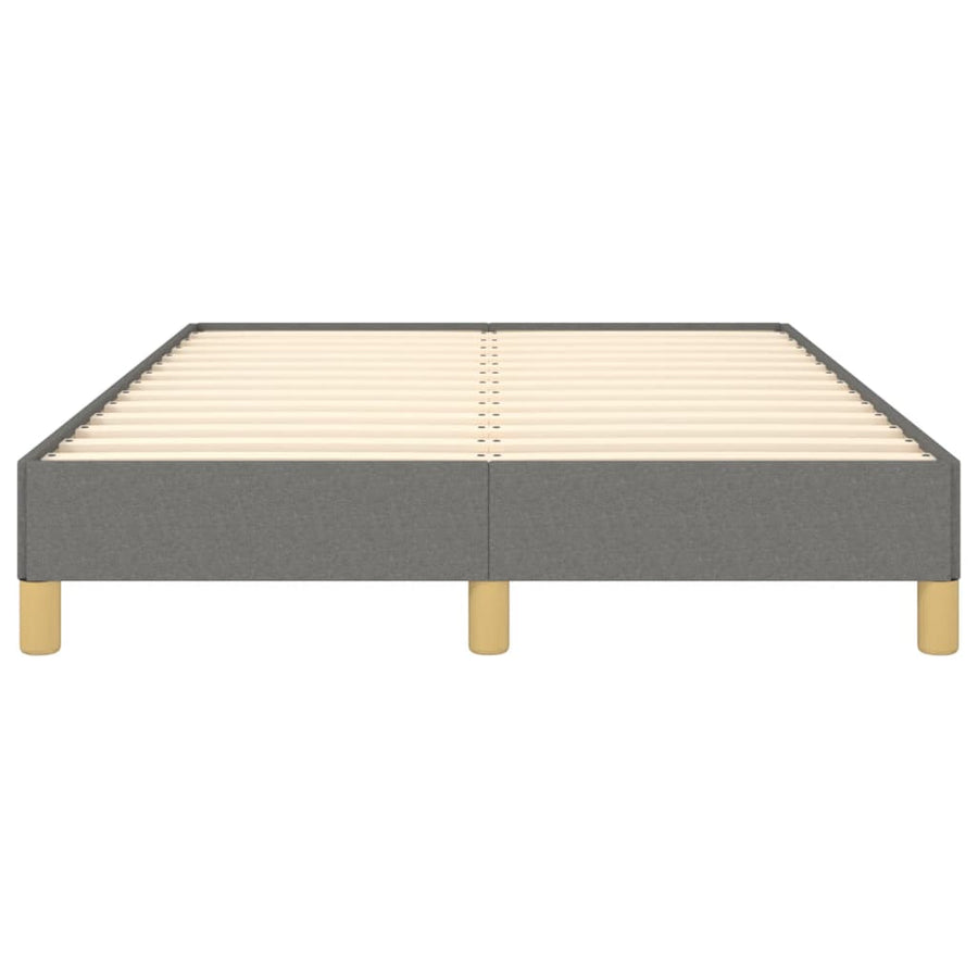 Bedframe Stof Donkergrijs 120 x 200 cm 25 cm
