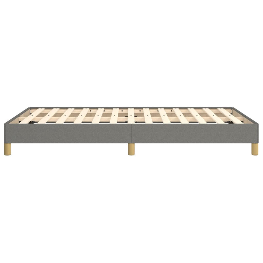 Bedframe Stof Donkergrijs 120 x 200 cm 25 cm