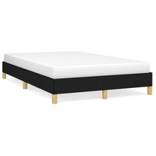 Bedframe Stof Zwart 120 x 200 cm 25 cm