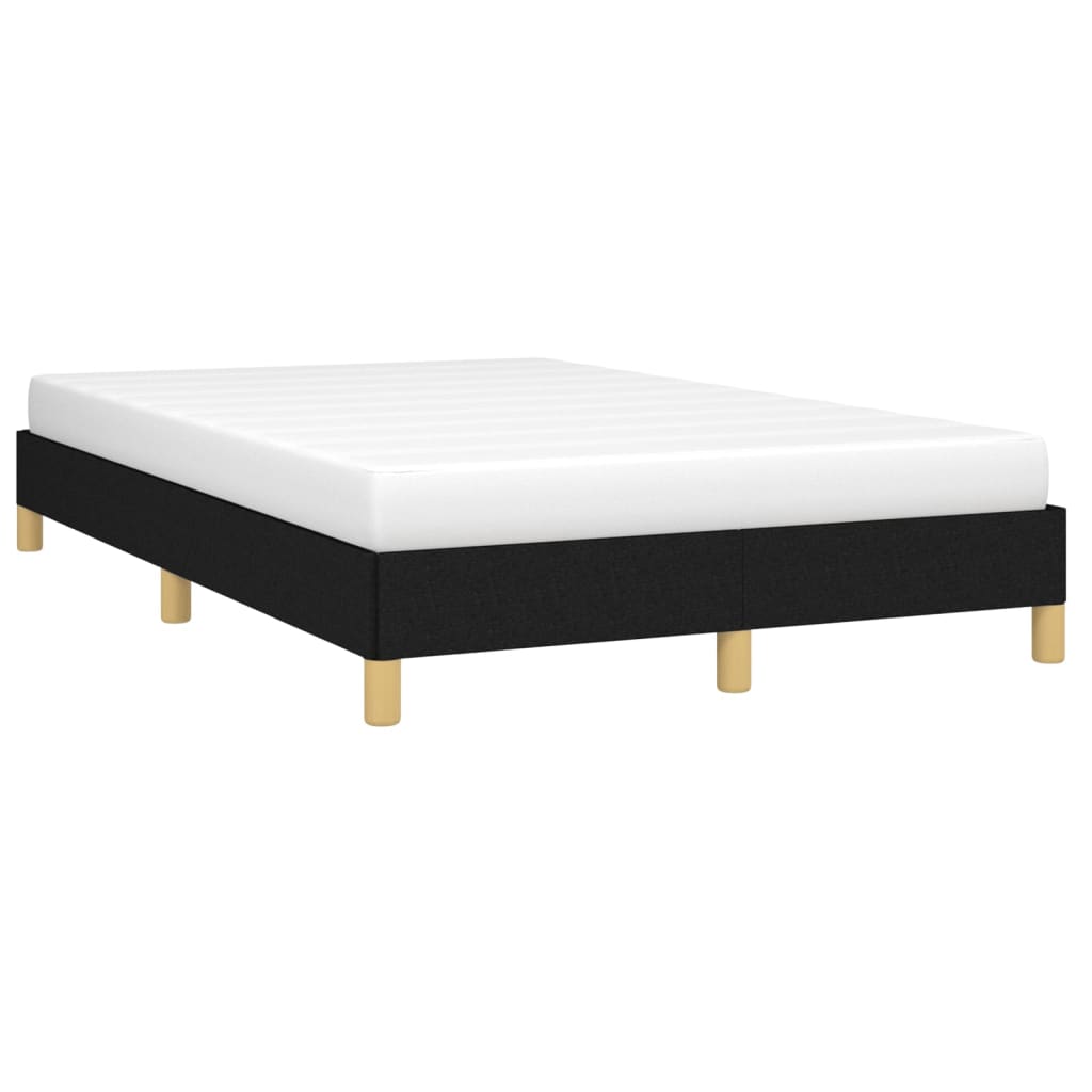 Bedframe Stof Zwart 120 x 200 cm 25 cm