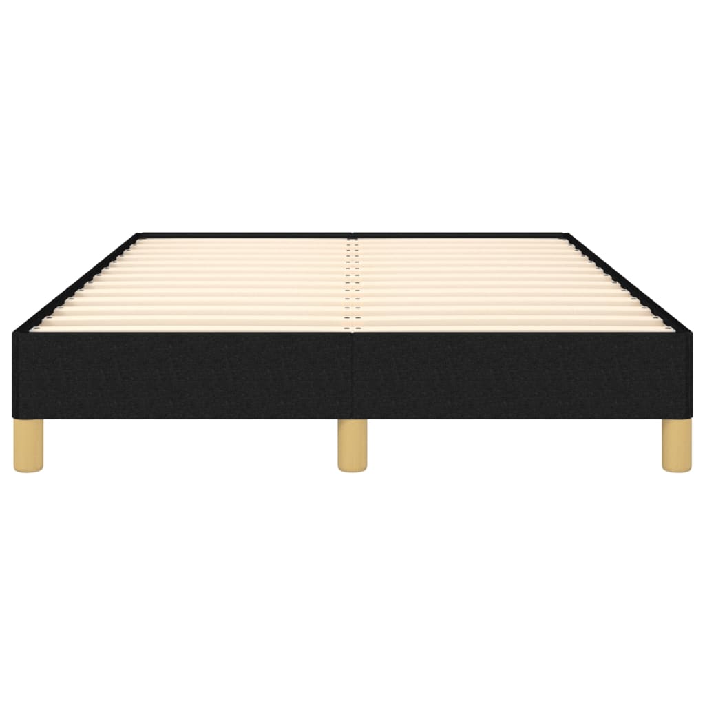 Bedframe Stof Zwart 120 x 200 cm 25 cm