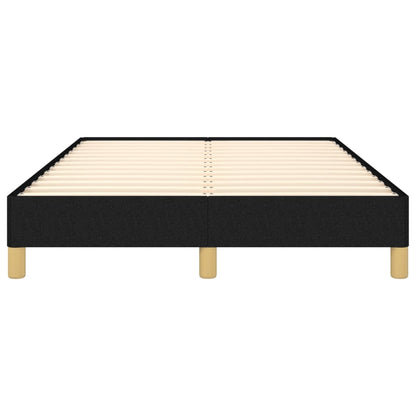 Bedframe Stof Zwart 120 x 200 cm 25 cm
