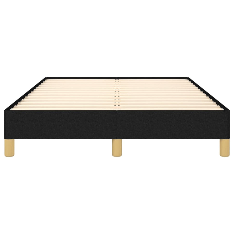 Bedframe Stof Zwart 120 x 200 cm 25 cm