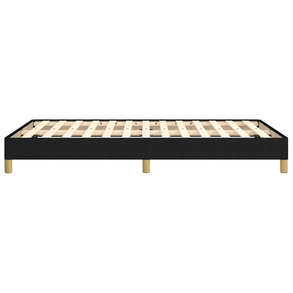 Bedframe Stof Zwart 120 x 200 cm 25 cm