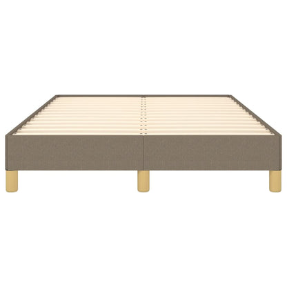 Bedframe stof taupe 120x200 cm 120 x 200 cm 25 cm