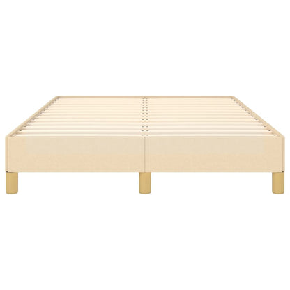 Bedframe Stof Kleurig Crème 120 x 200 cm 25 cm