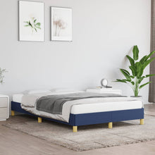 Bedframe Stof Blauw 120 x 200 cm 25 cm
