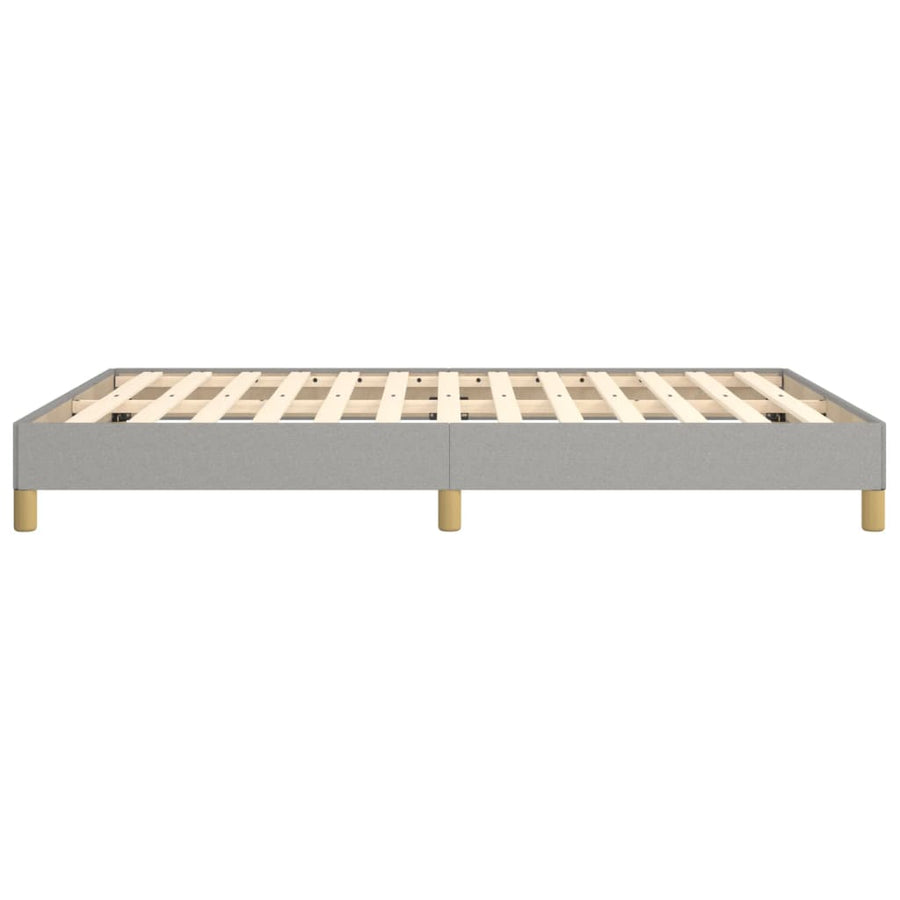Bedframe Stof Lichtgrijs 140 x 190 cm 25 cm