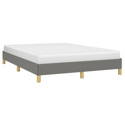 Bedframe Stof Donkergrijs 140 x 190 cm 25 cm