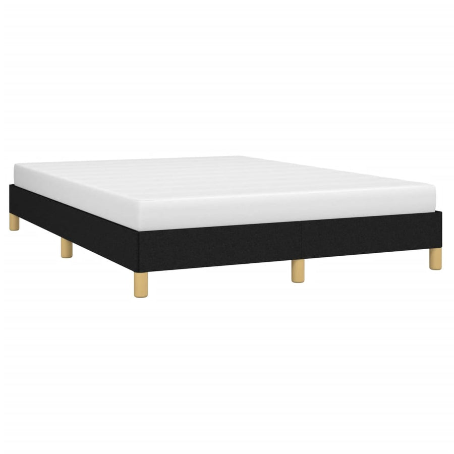 Bedframe Stof Zwart 140 x 190 cm 25 cm