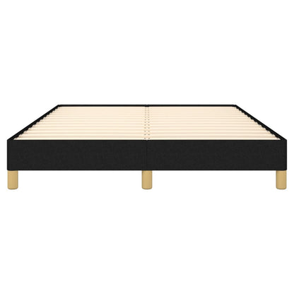 Bedframe Stof Zwart 140 x 190 cm 25 cm