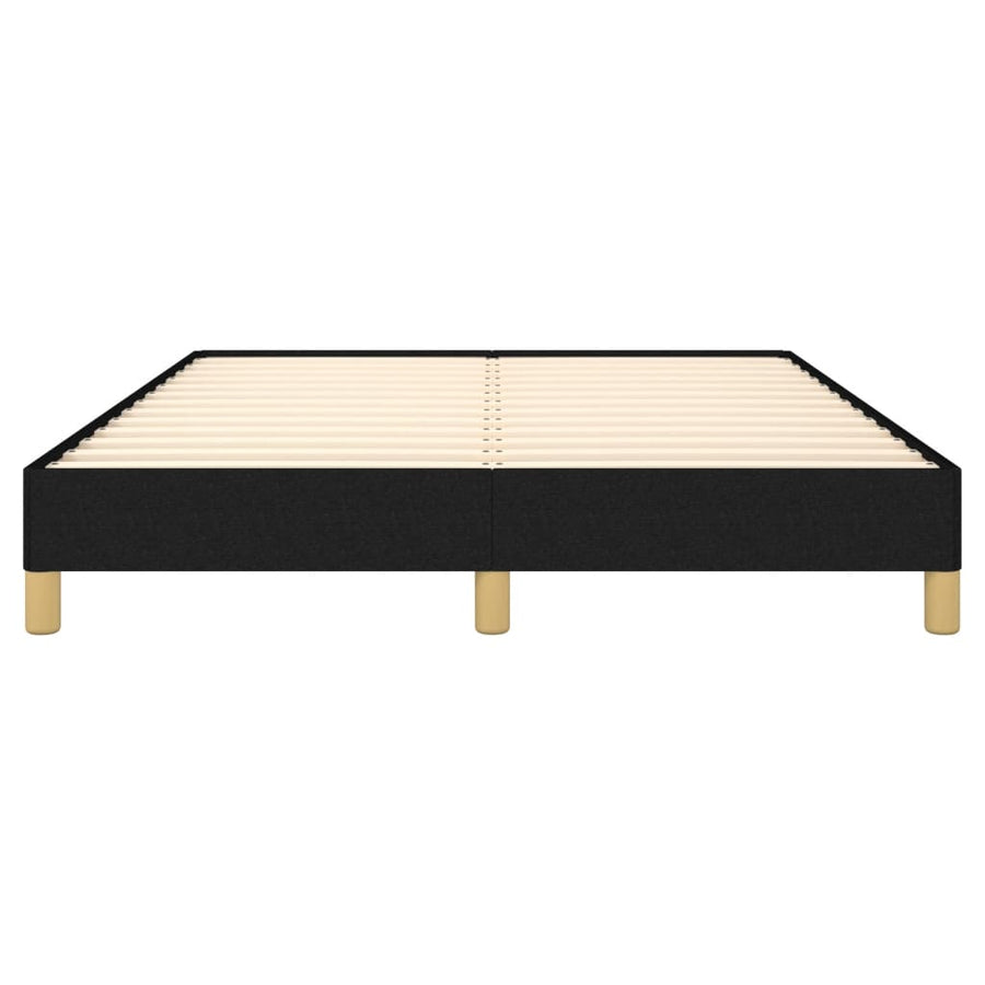 Bedframe Stof Zwart 140 x 190 cm 25 cm