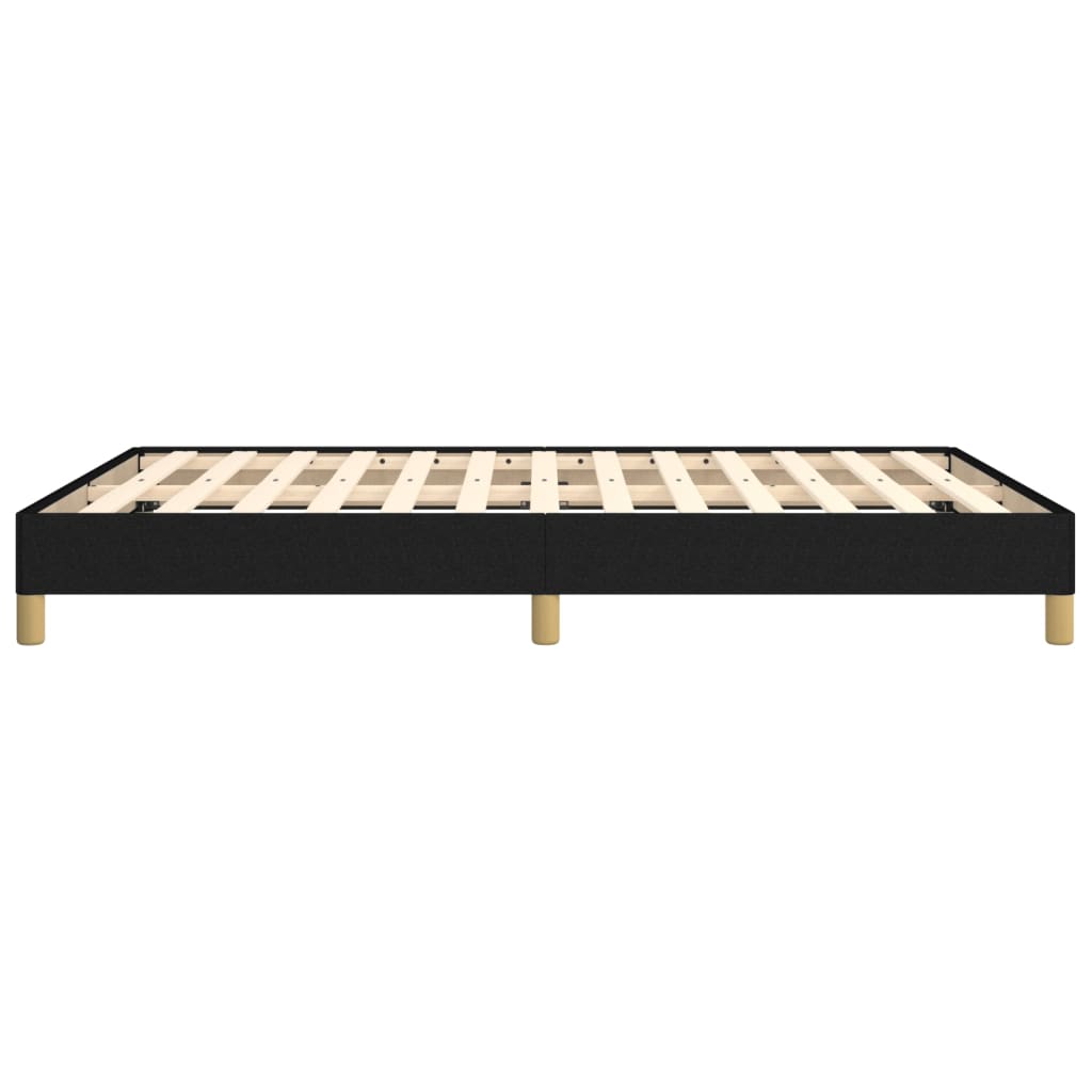 Bedframe Stof Zwart 140 x 190 cm 25 cm