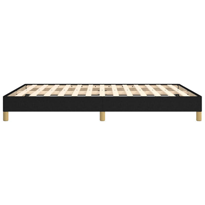 Bedframe Stof Zwart 140 x 190 cm 25 cm