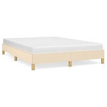 Bedframe Stof Kleurig Crème 140 x 190 cm 25 cm