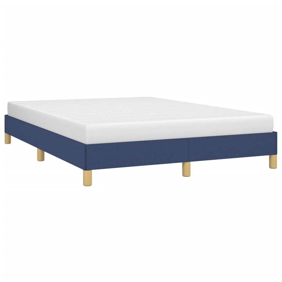 Bedframe Stof Blauw 140 x 190 cm 25 cm