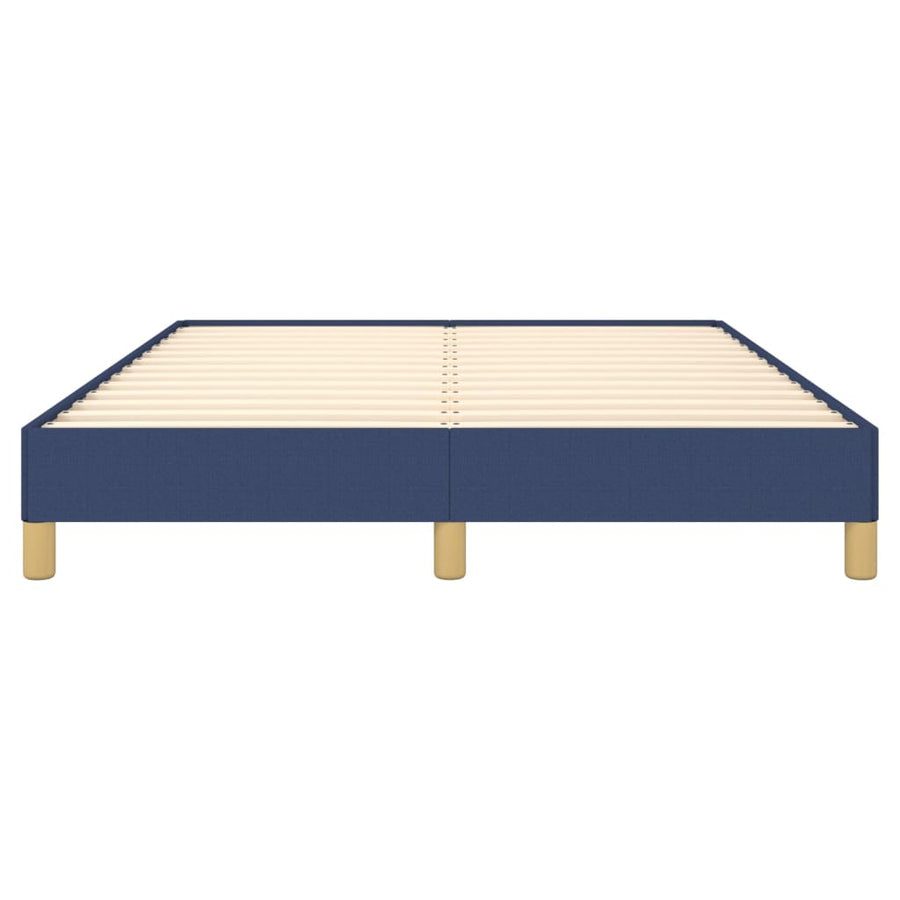 Bedframe Stof Blauw 140 x 190 cm 25 cm