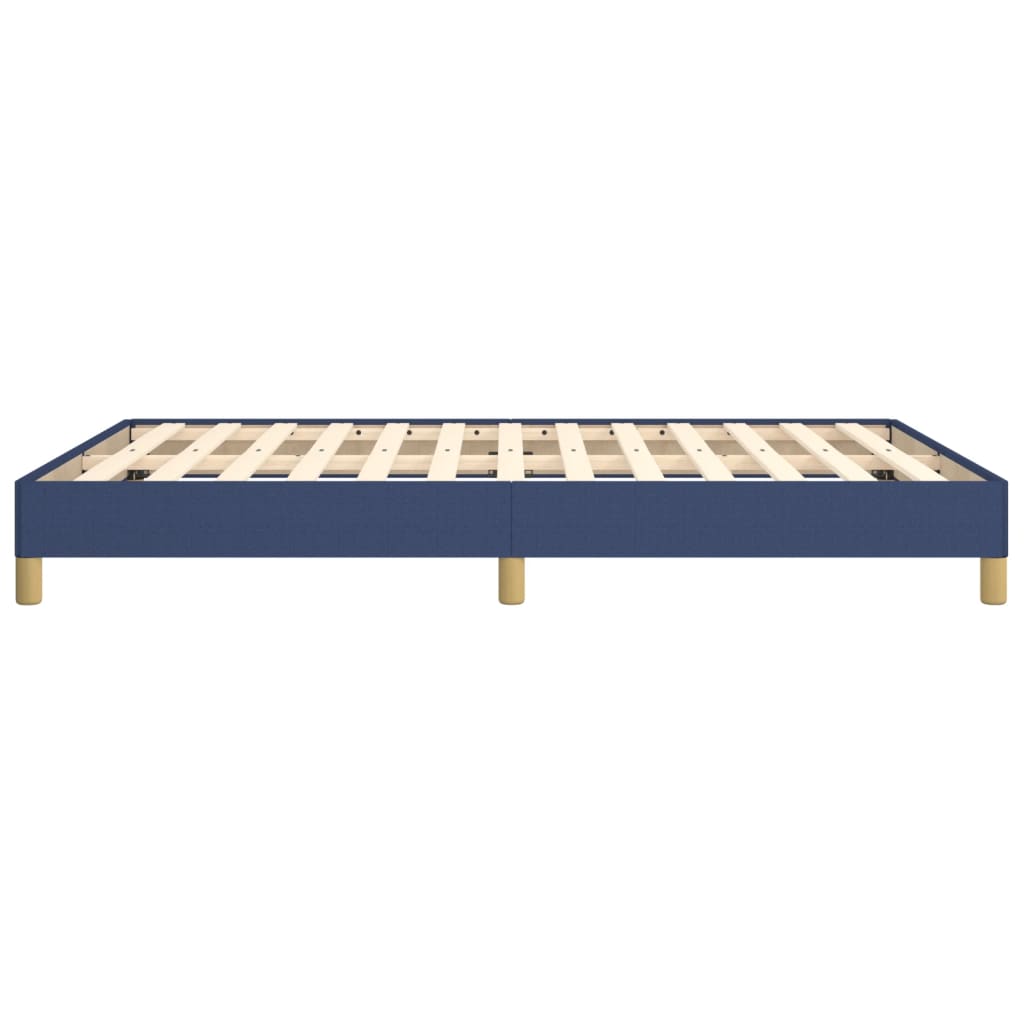 Bedframe Stof Blauw 140 x 190 cm 25 cm