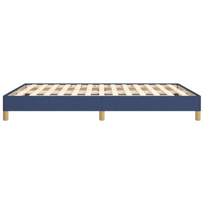 Bedframe Stof Blauw 140 x 190 cm 25 cm