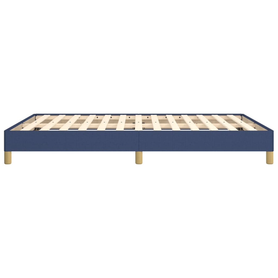 Bedframe Stof Blauw 140 x 190 cm 25 cm