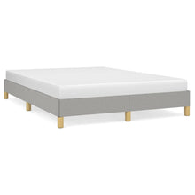 Bedframe Stof Lichtgrijs 140 x 200 cm 25 cm