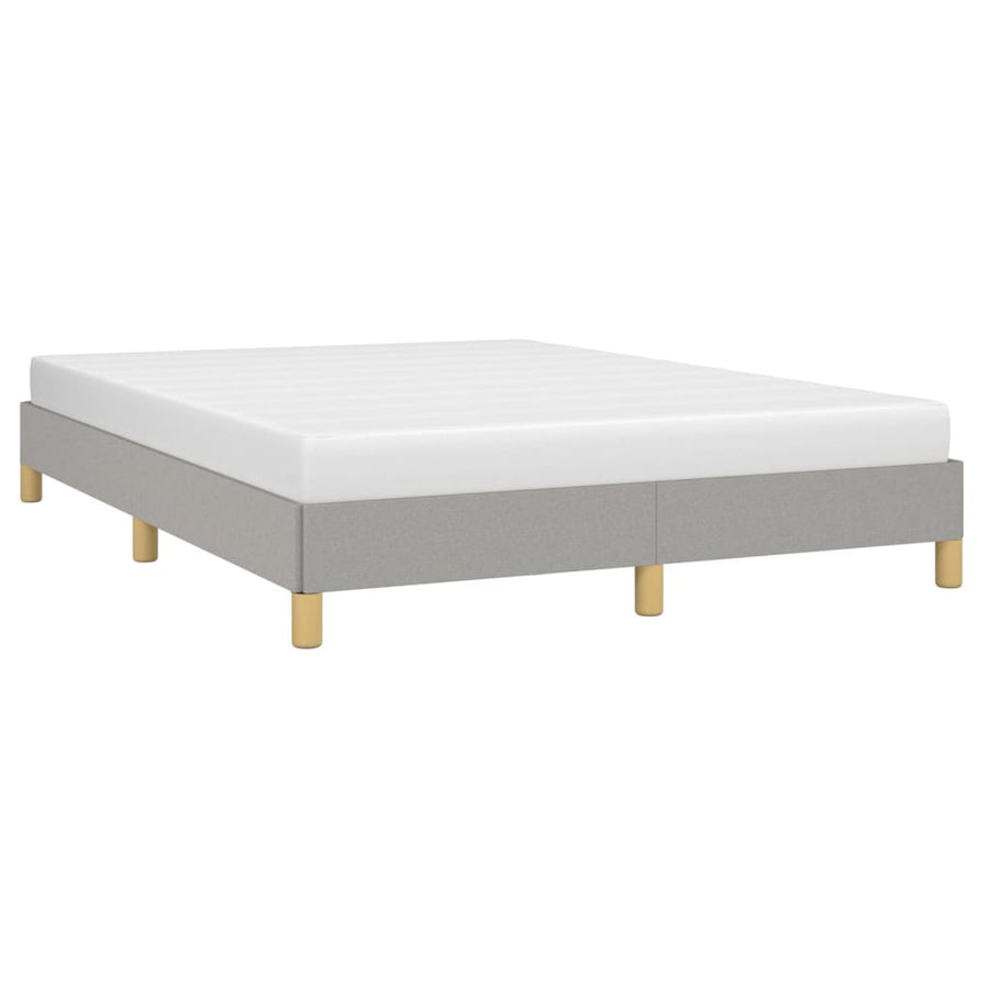Bedframe Stof Lichtgrijs 140 x 200 cm 25 cm