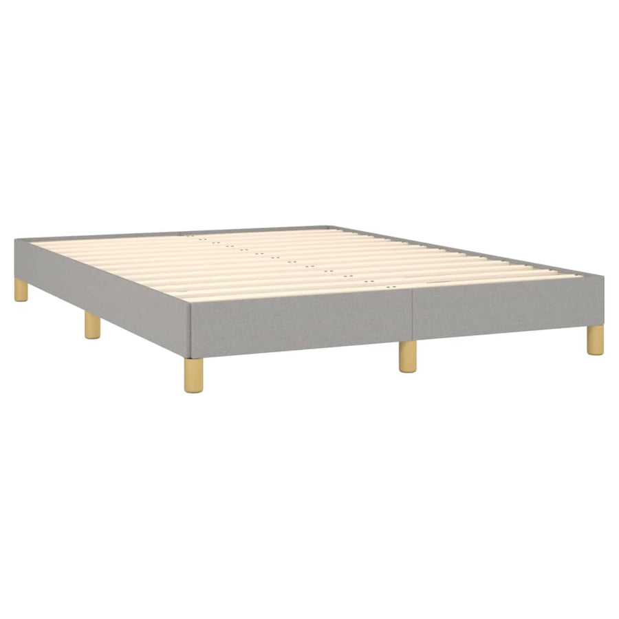 Bedframe Stof Lichtgrijs 140 x 200 cm 25 cm
