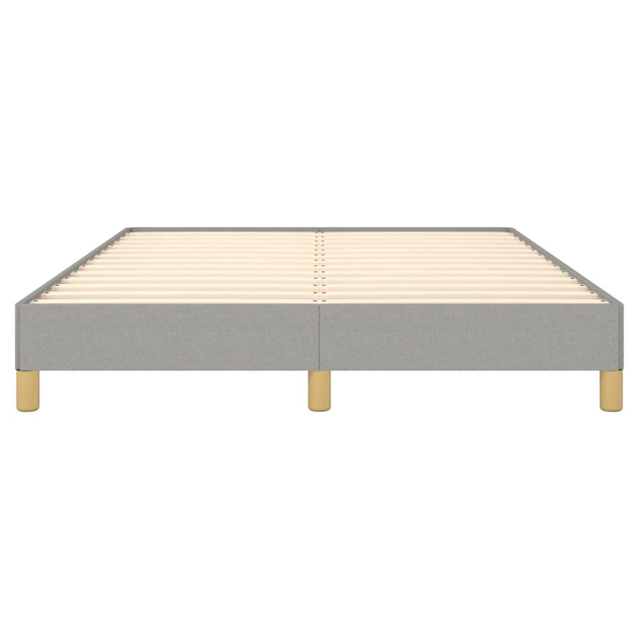 Bedframe Stof Lichtgrijs 140 x 200 cm 25 cm