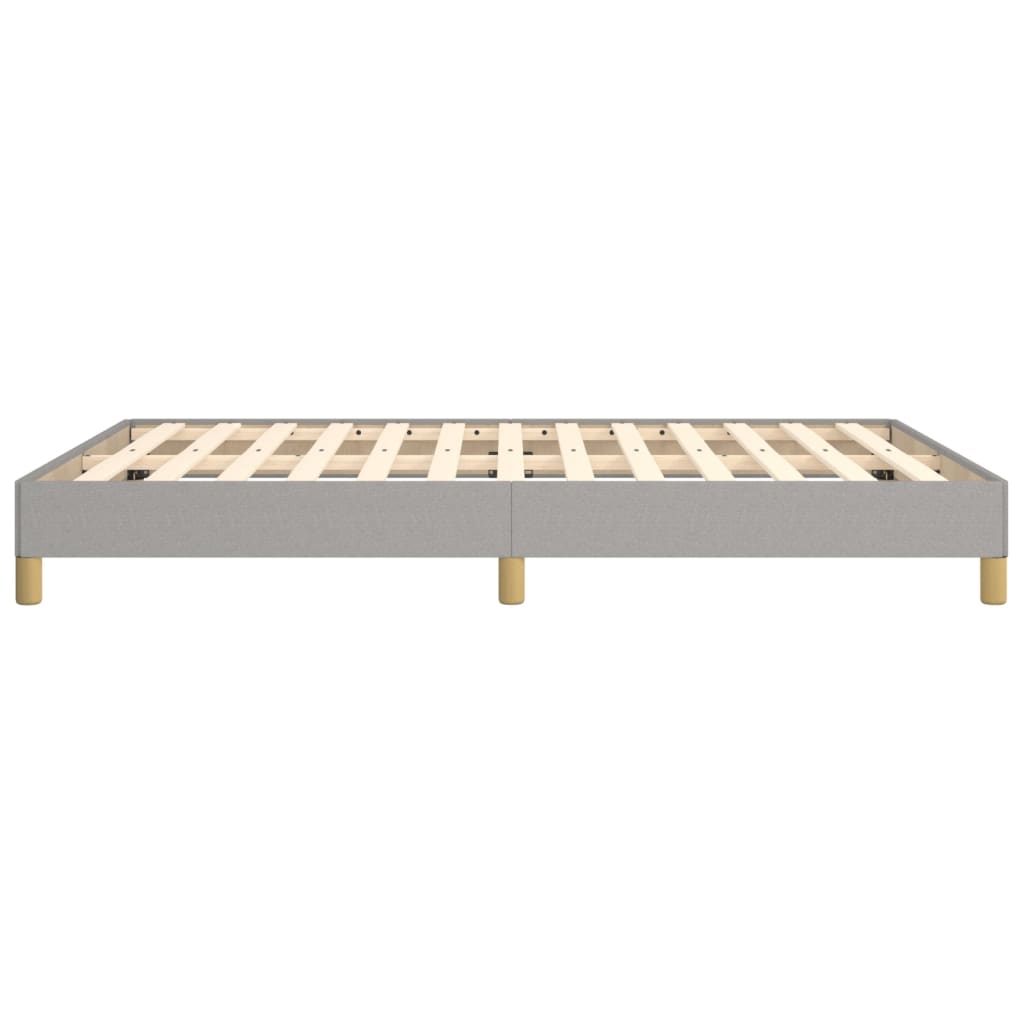 Bedframe Stof Lichtgrijs 140 x 200 cm 25 cm