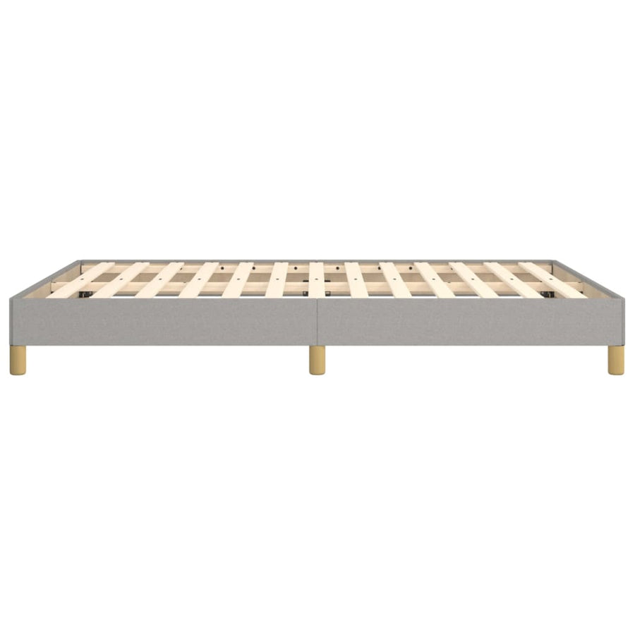 Bedframe Stof Lichtgrijs 140 x 200 cm 25 cm