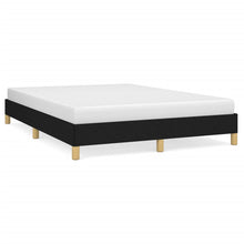 Bedframe Stof Zwart 140 x 200 cm 25 cm