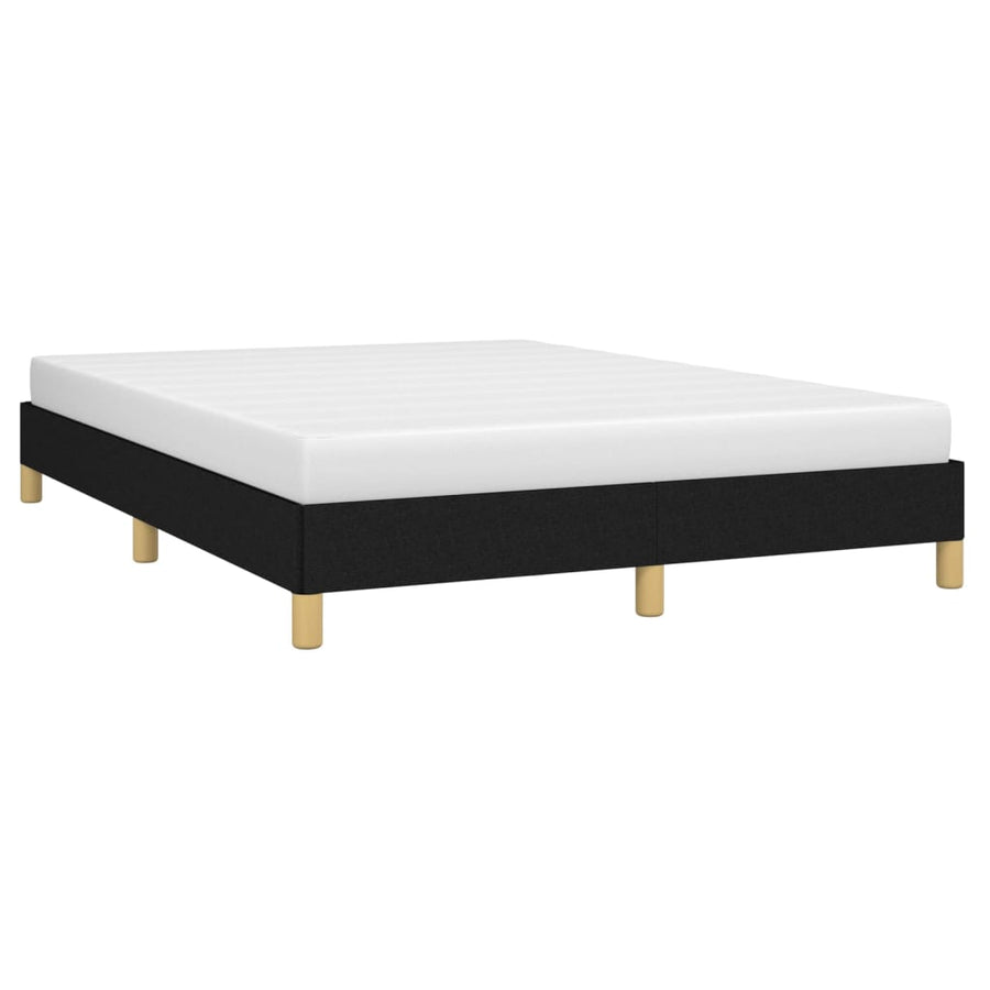 Bedframe Stof Zwart 140 x 200 cm 25 cm