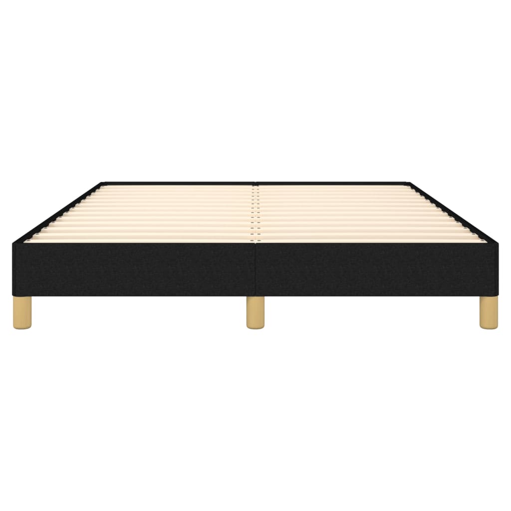 Bedframe Stof Zwart 140 x 200 cm 25 cm