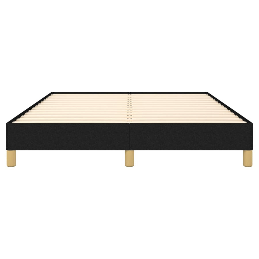 Bedframe Stof Zwart 140 x 200 cm 25 cm