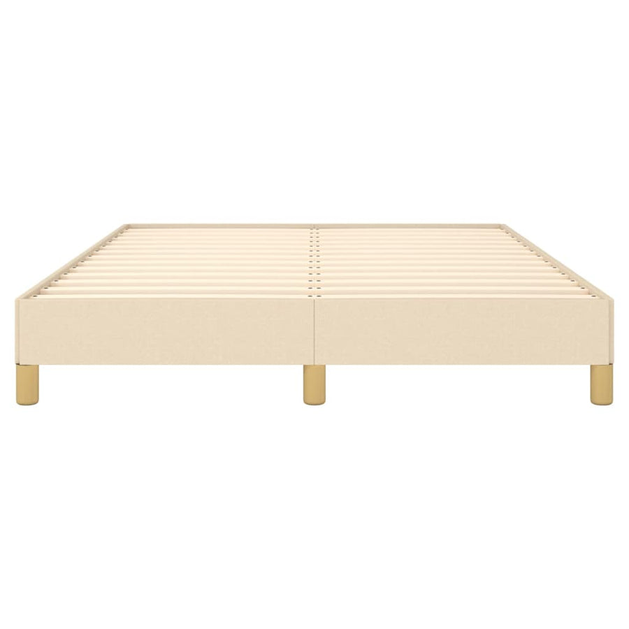 Bedframe Stof Kleurig Crème 140 x 200 cm 25 cm