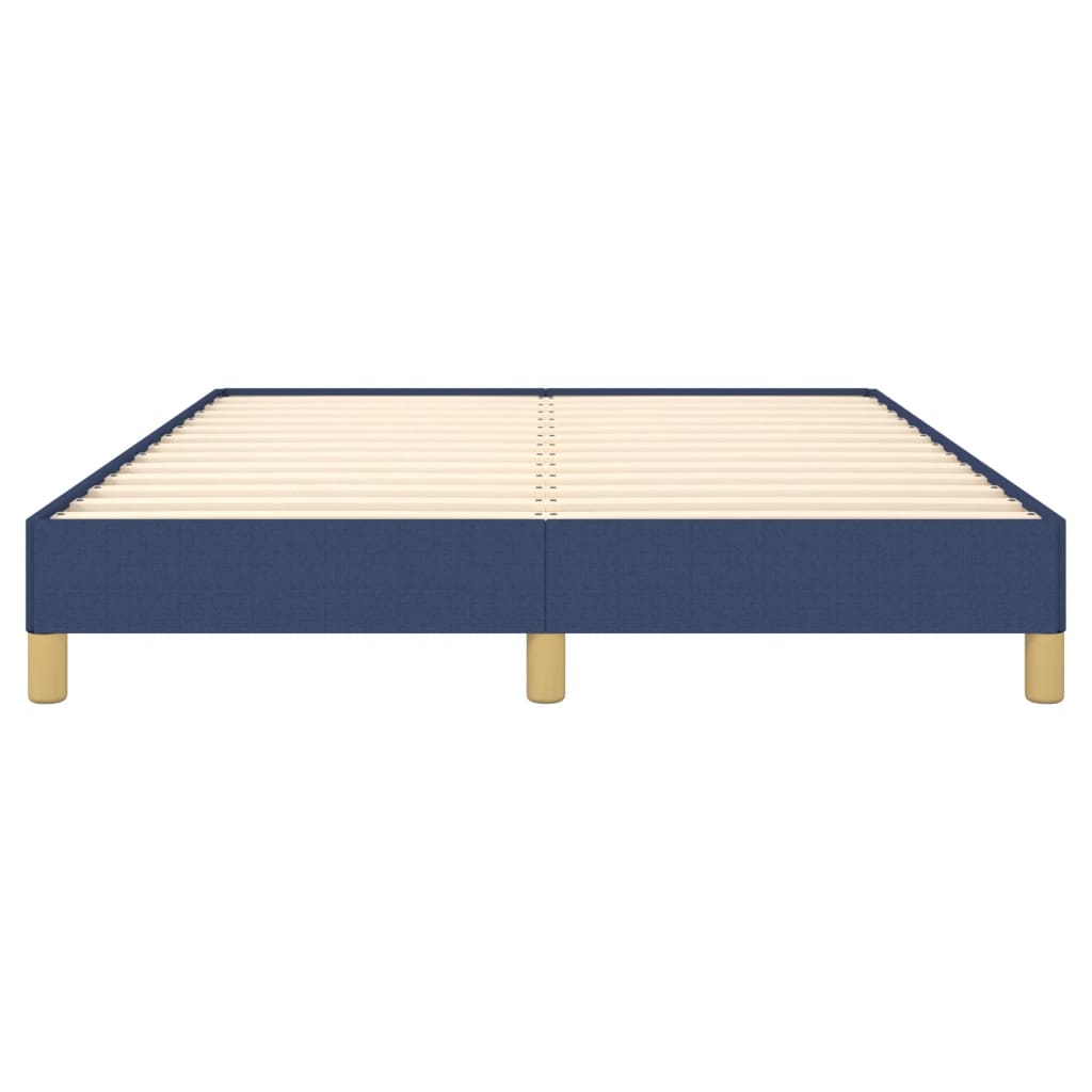 Bedframe Stof Blauw 140 x 200 cm 25 cm