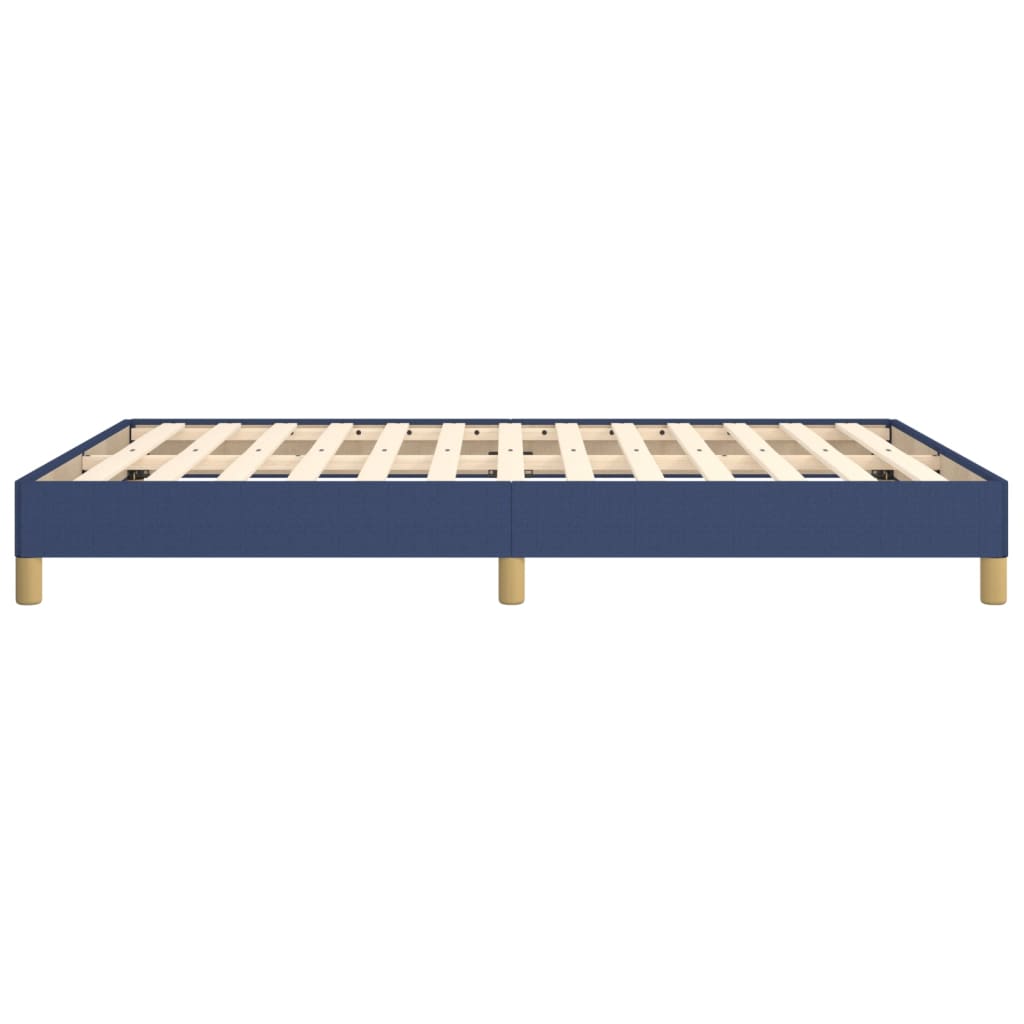 Bedframe Stof Blauw 140 x 200 cm 25 cm