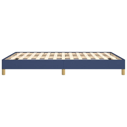 Bedframe Stof Blauw 140 x 200 cm 25 cm