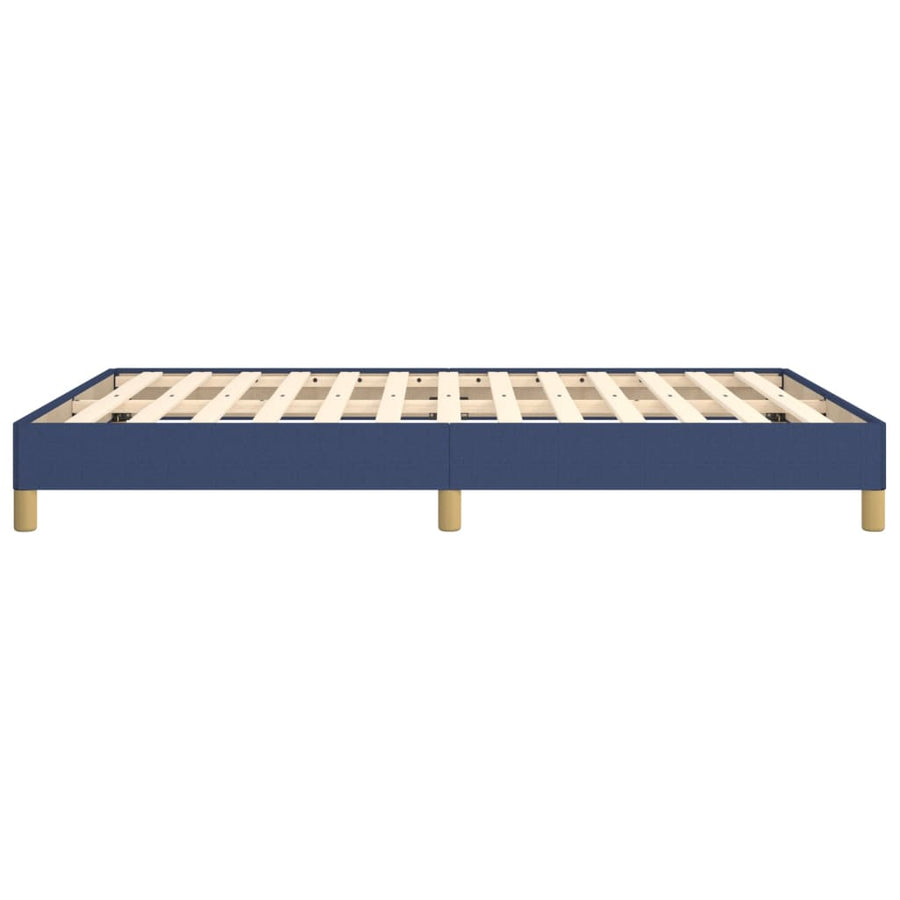 Bedframe Stof Blauw 140 x 200 cm 25 cm