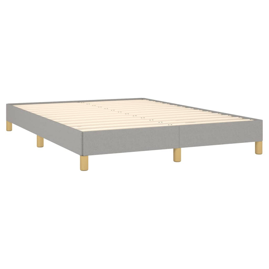 Bedframe Stof Lichtgrijs 160 x 200 cm 25 cm