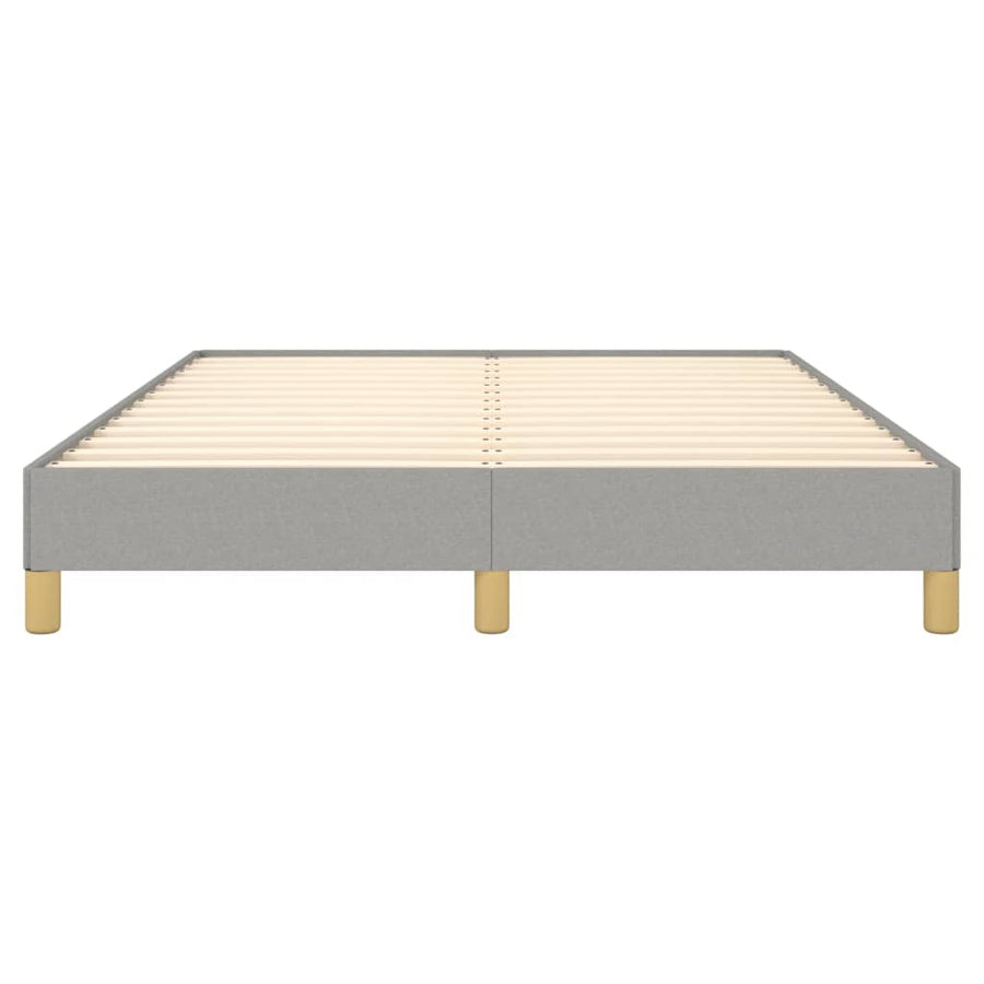 Bedframe Stof Lichtgrijs 160 x 200 cm 25 cm